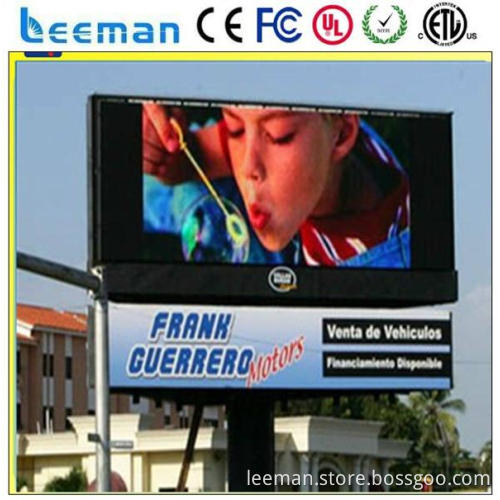 full color dip led screens p10 led display controller card led display light